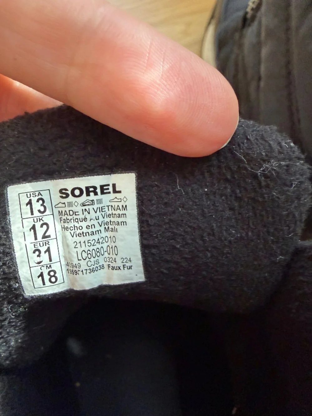 Boys Winter Boots Size 13